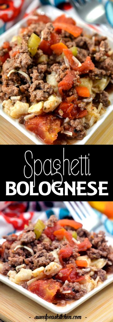 Simple Bolognese Recipe - Sweet Pea's Kitchen