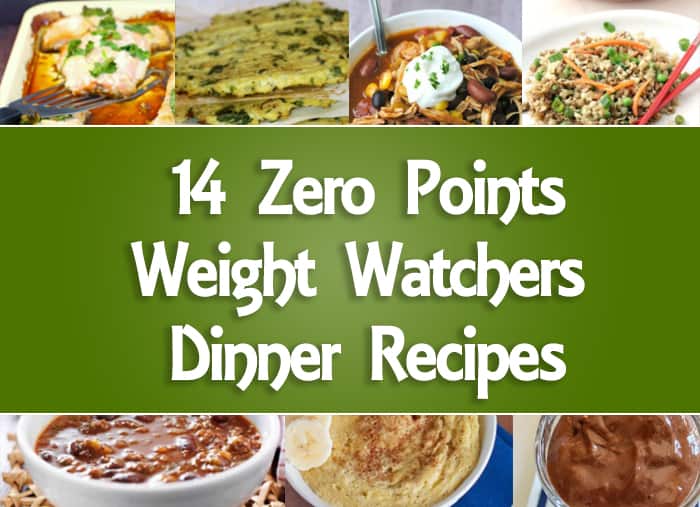 14 Zero Point Weight Watchers Dinner Recipes