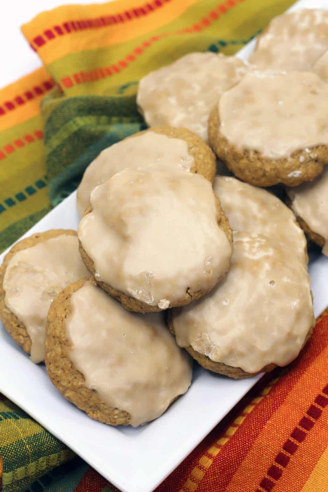 iced oatmeal cookies iced oatmeal cookies