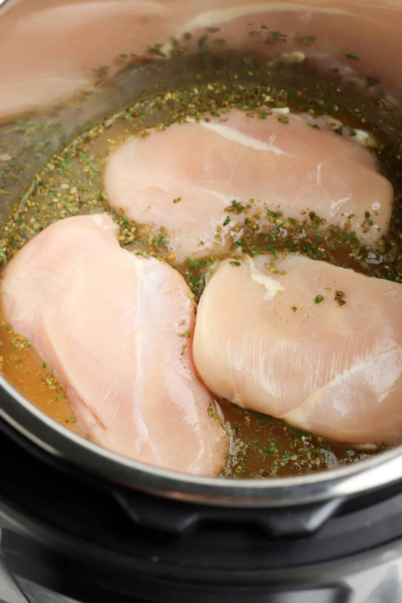 chicken in the Instant Pot