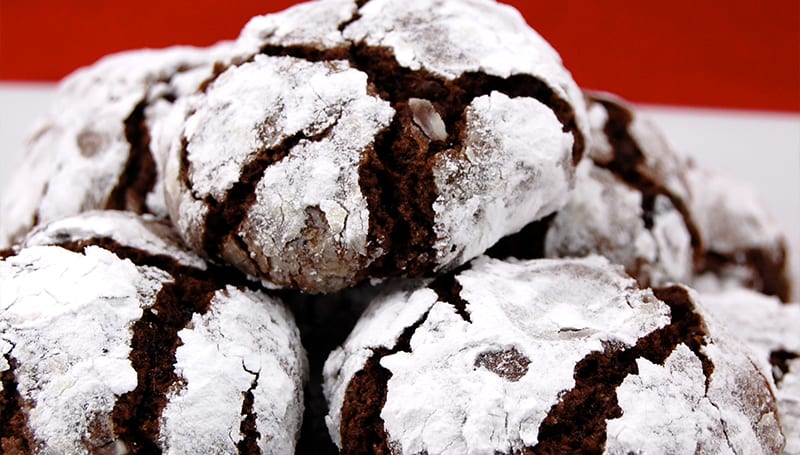 Black Forest Chocolate Crinkle Cookie - Sweet Pea's Kitchen