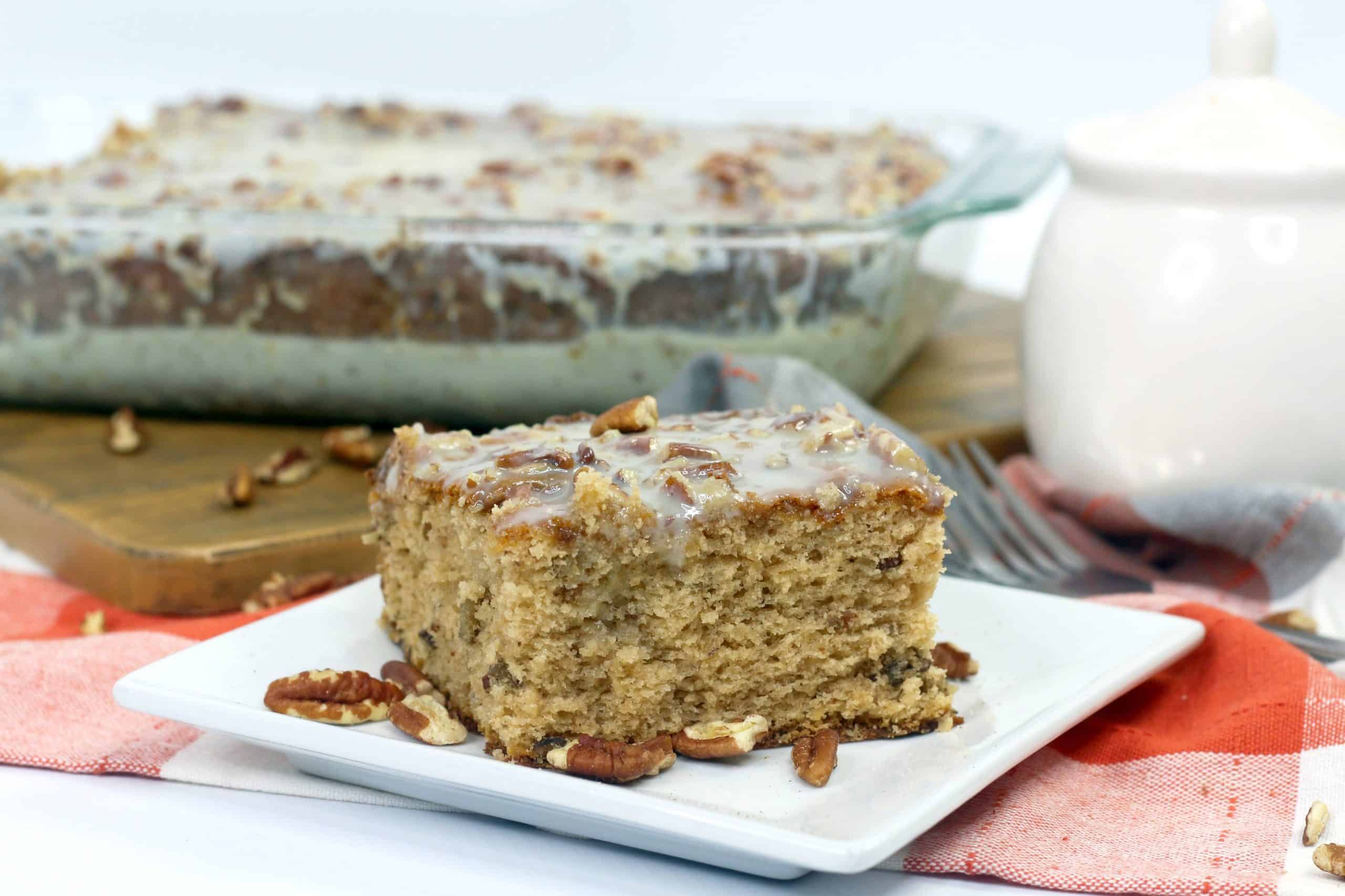 Southern Butter Pecan Praline Cake Recipe | Sweet Pea's Kitchen