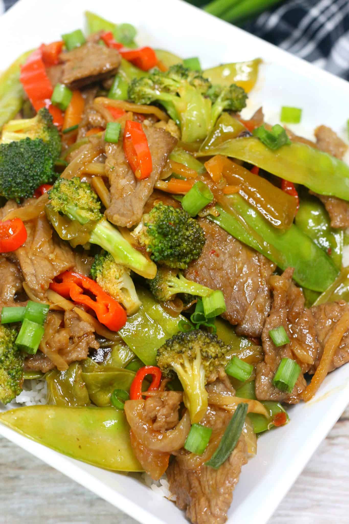 Easy Instant Pot Chinese Beef - Sweet Pea's Kitchen