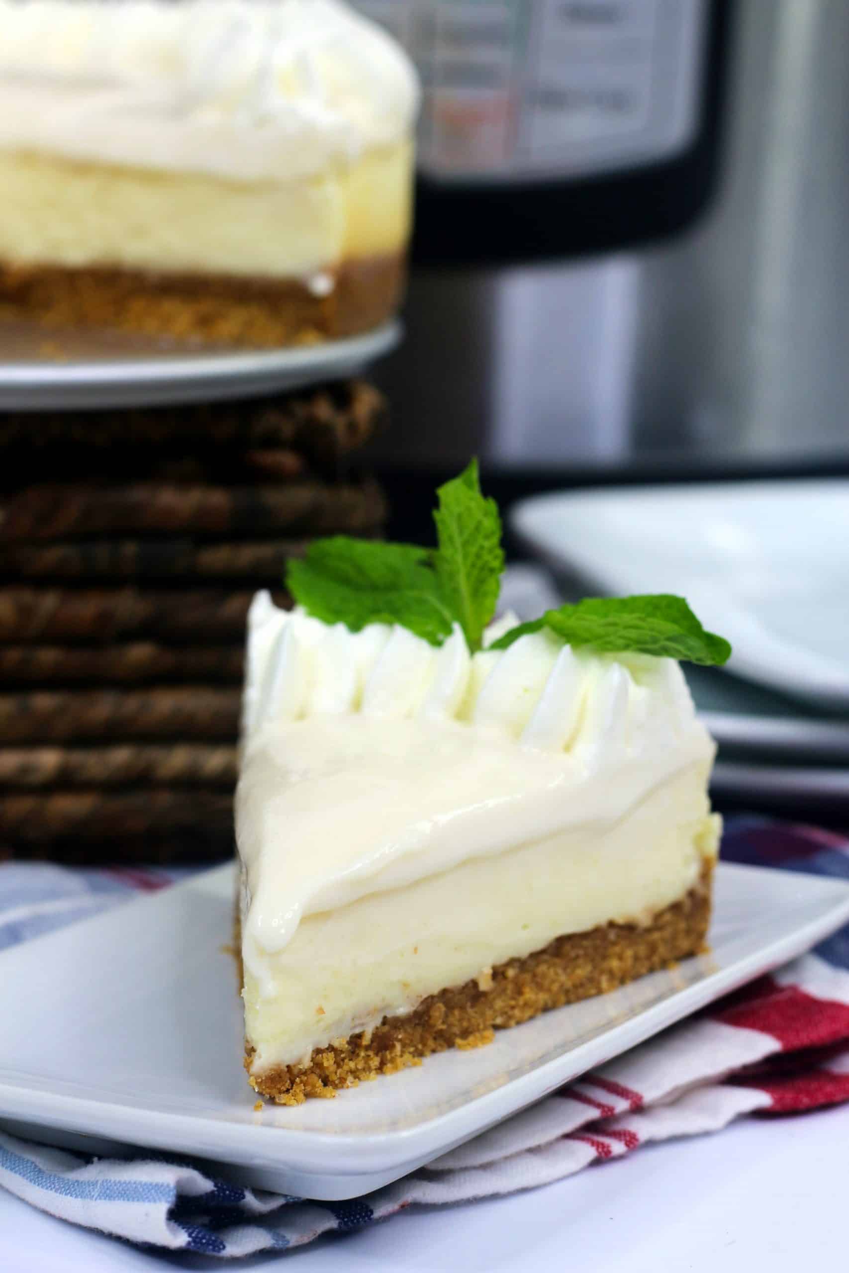 The Best Classic Instant Pot Cheesecake