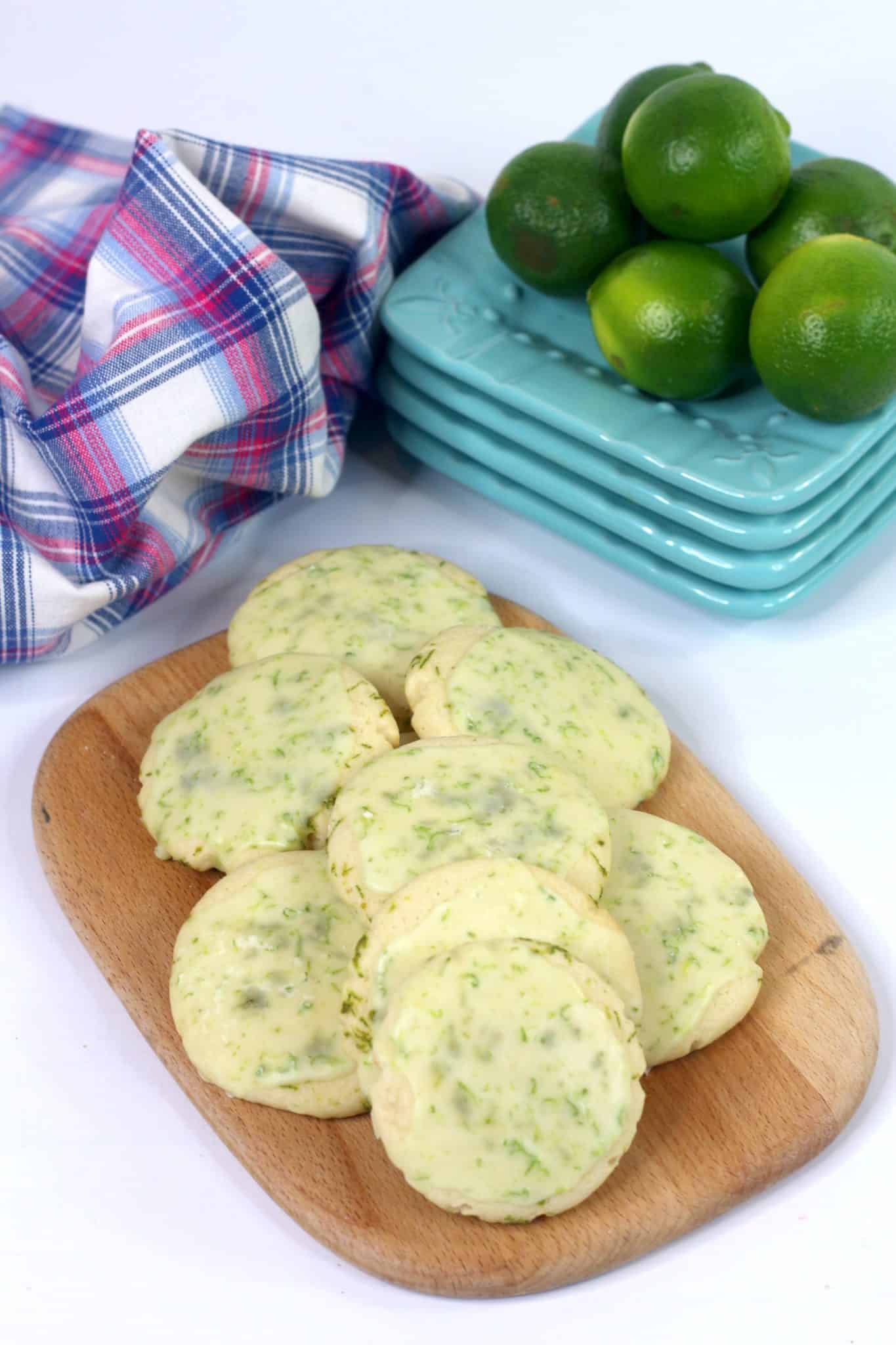 Deliciously Easy Key Lime Cookies Recipe with Lime Glaze