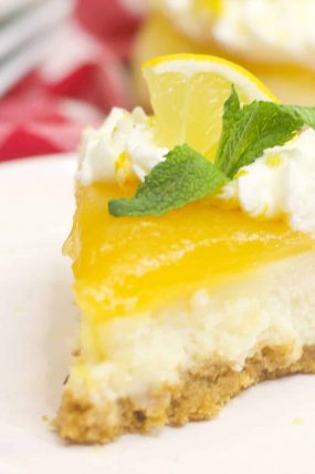 Instant Pot Lemon Cheesecake Recipe