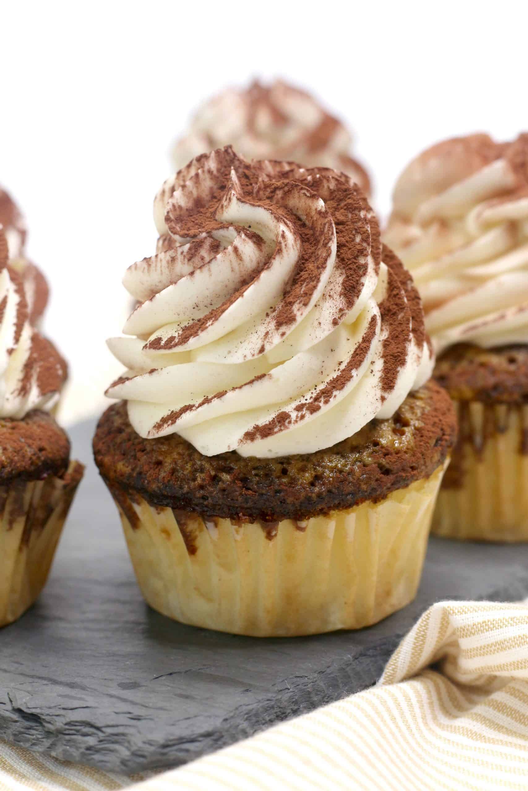 Easy Tiramisu Cake Cupcakes - Sweet Pea&amp;#39;s Kitchen