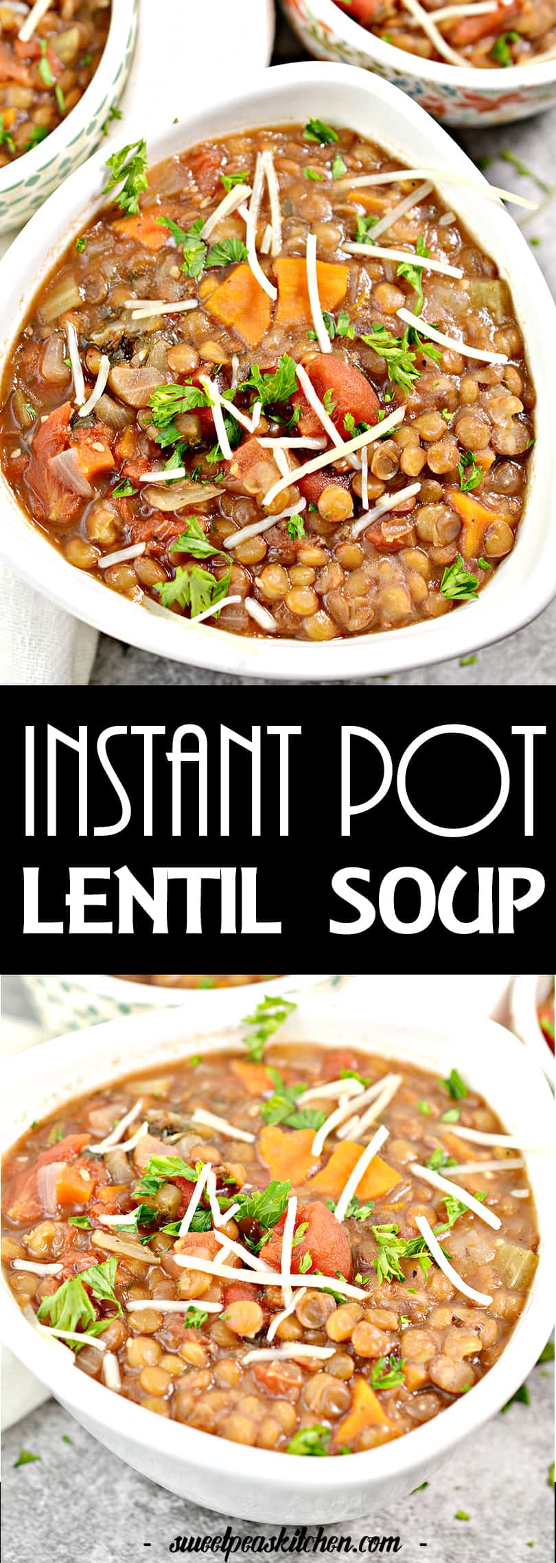 instant pot lentil soup recipe