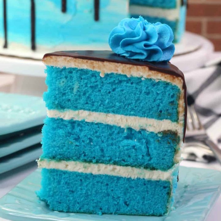 Delicious Blue Suede Layer Cake Recipe | Sweet Pea's Kitchen