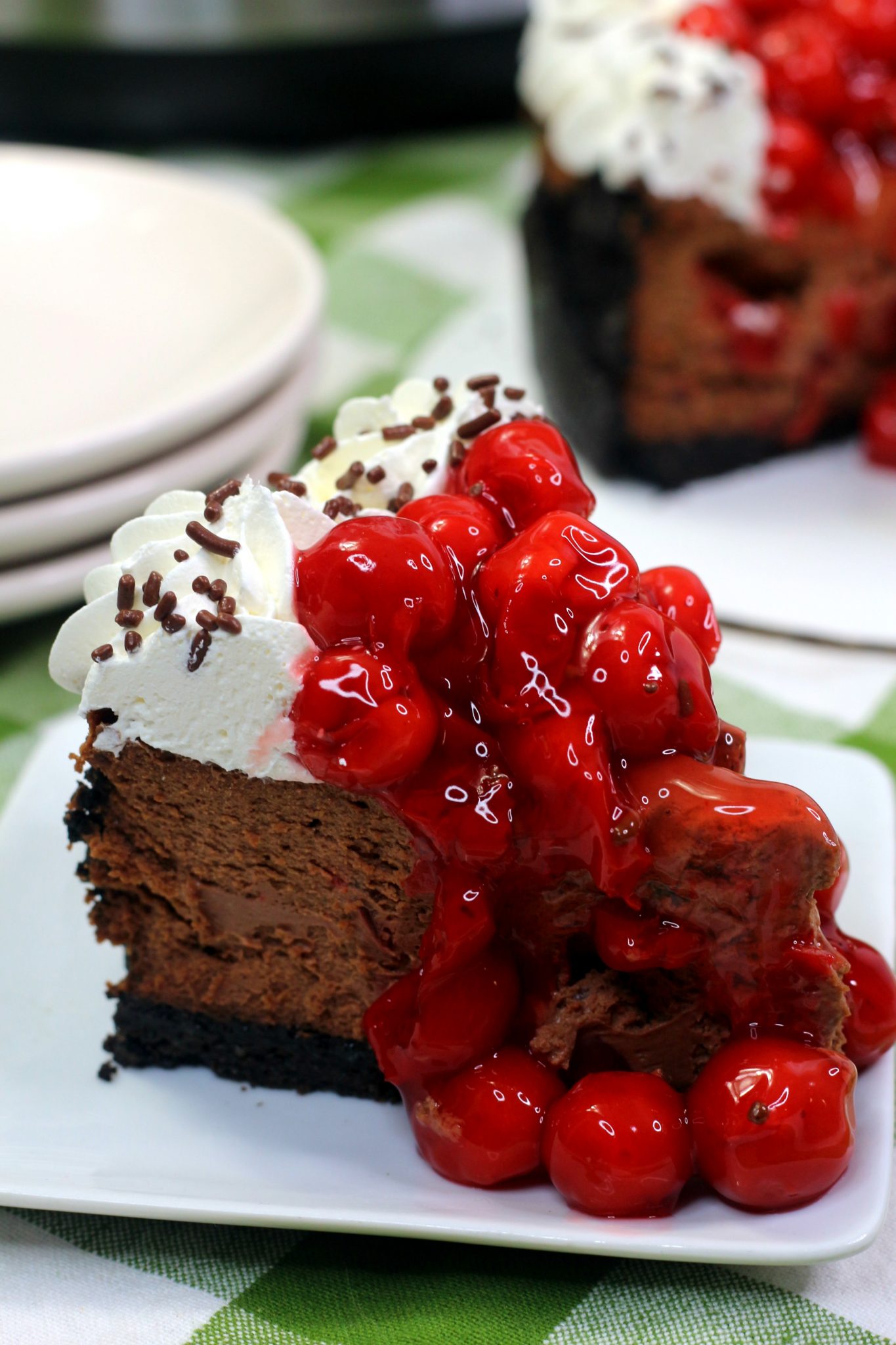 black forest cheesecake in german