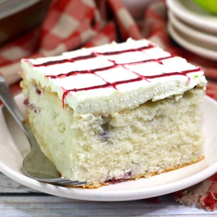 Blackberry Margarita Sheet Cake