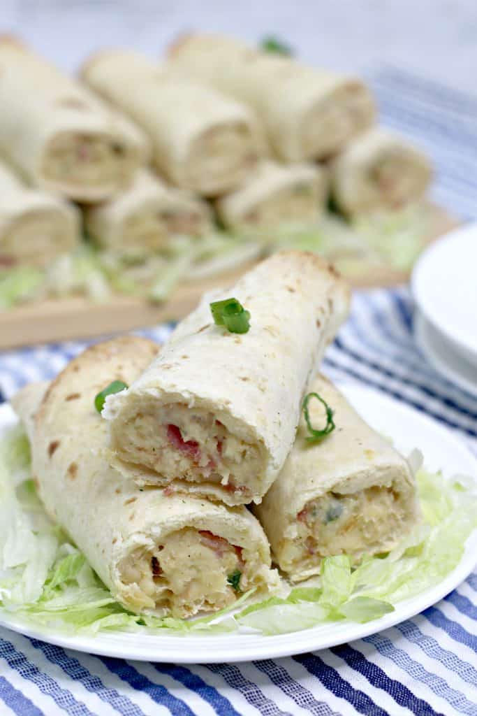 Chicken Bacon Ranch Instant Pot Chicken Taquitos Recipe - Sweet Pea's ...