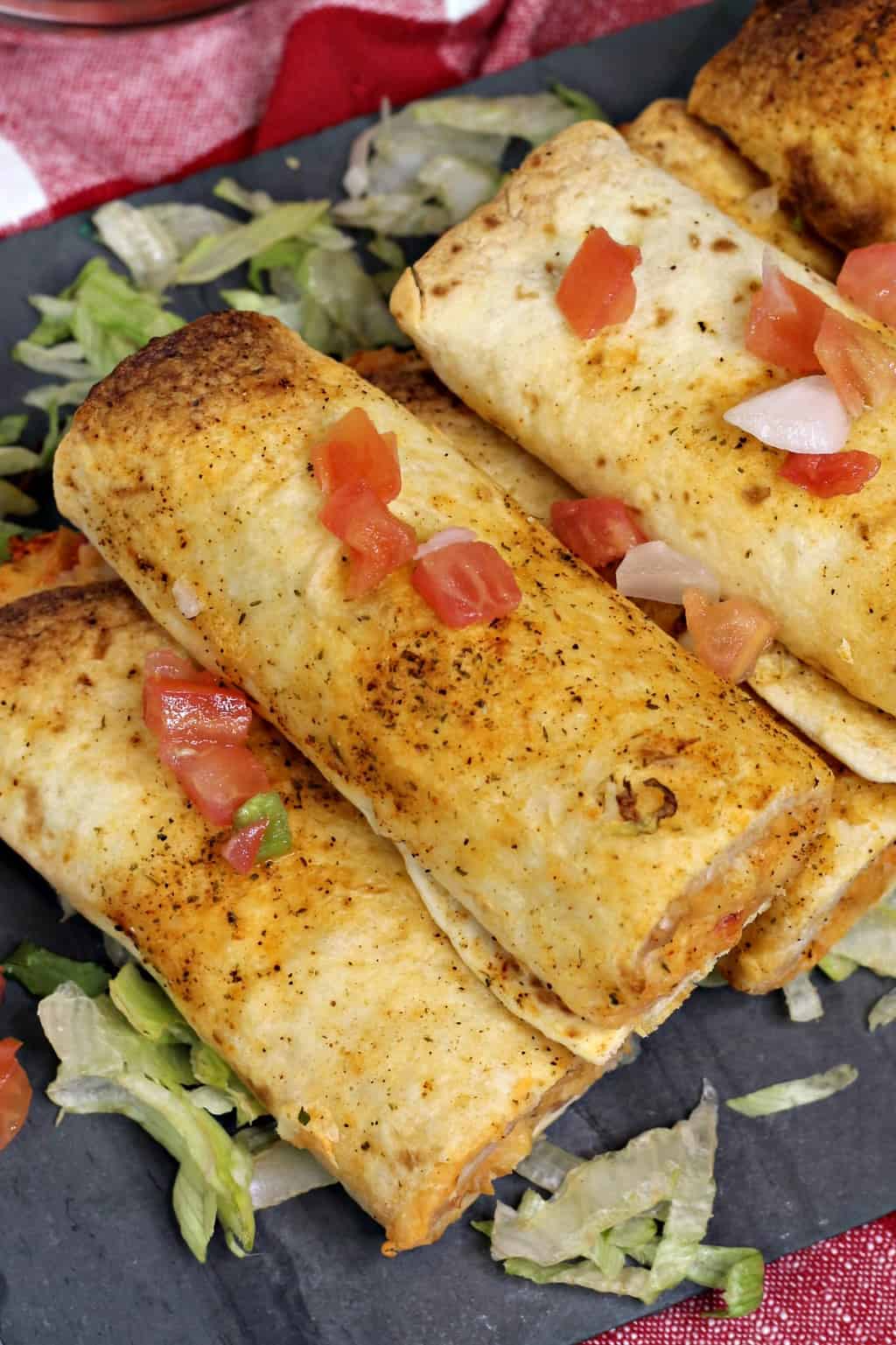 Instant Pot Salsa Chicken Taquitos Recipe