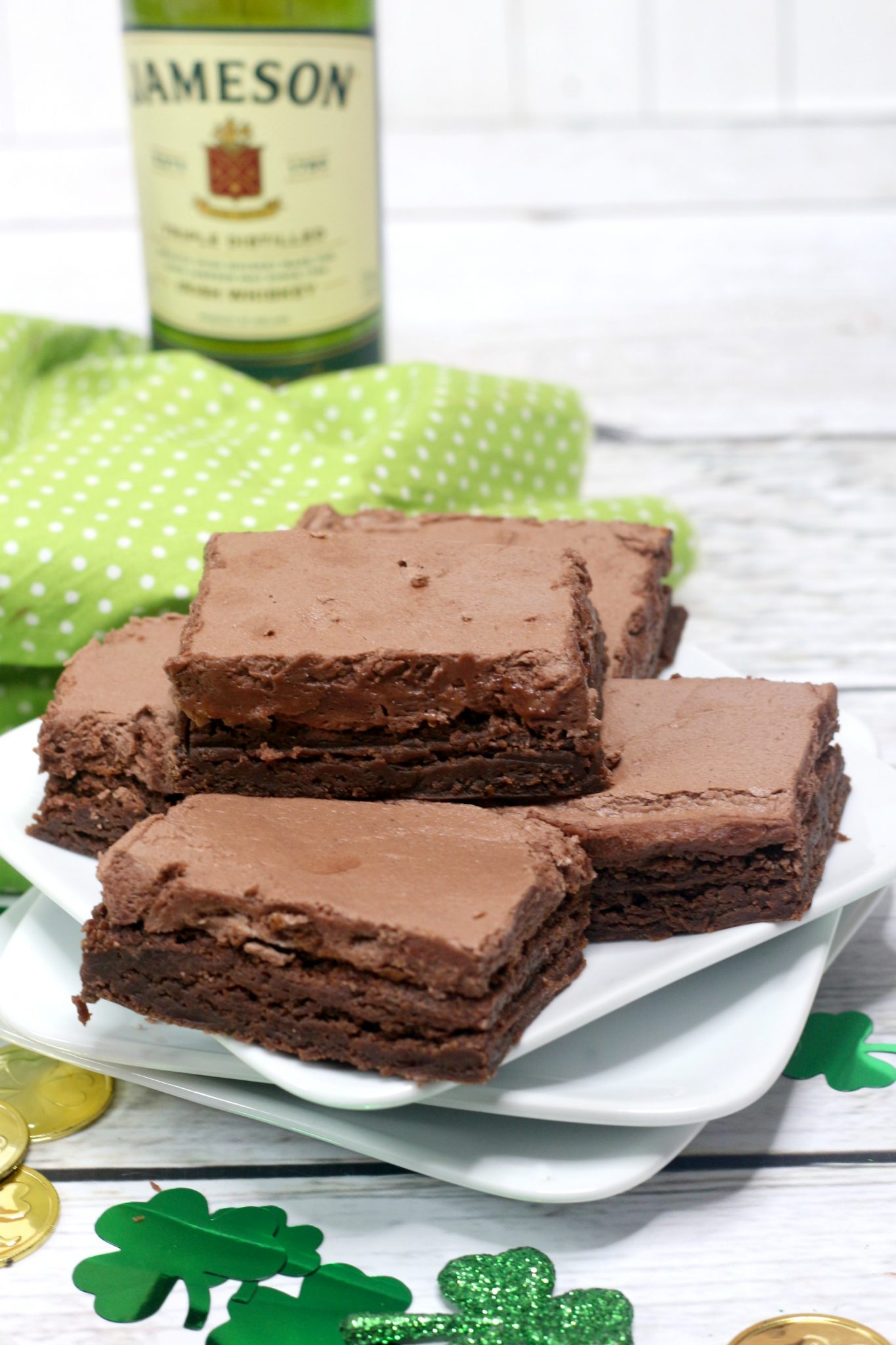 Irish Whiskey Brownies Recipe Sweet Pea's Kitchen