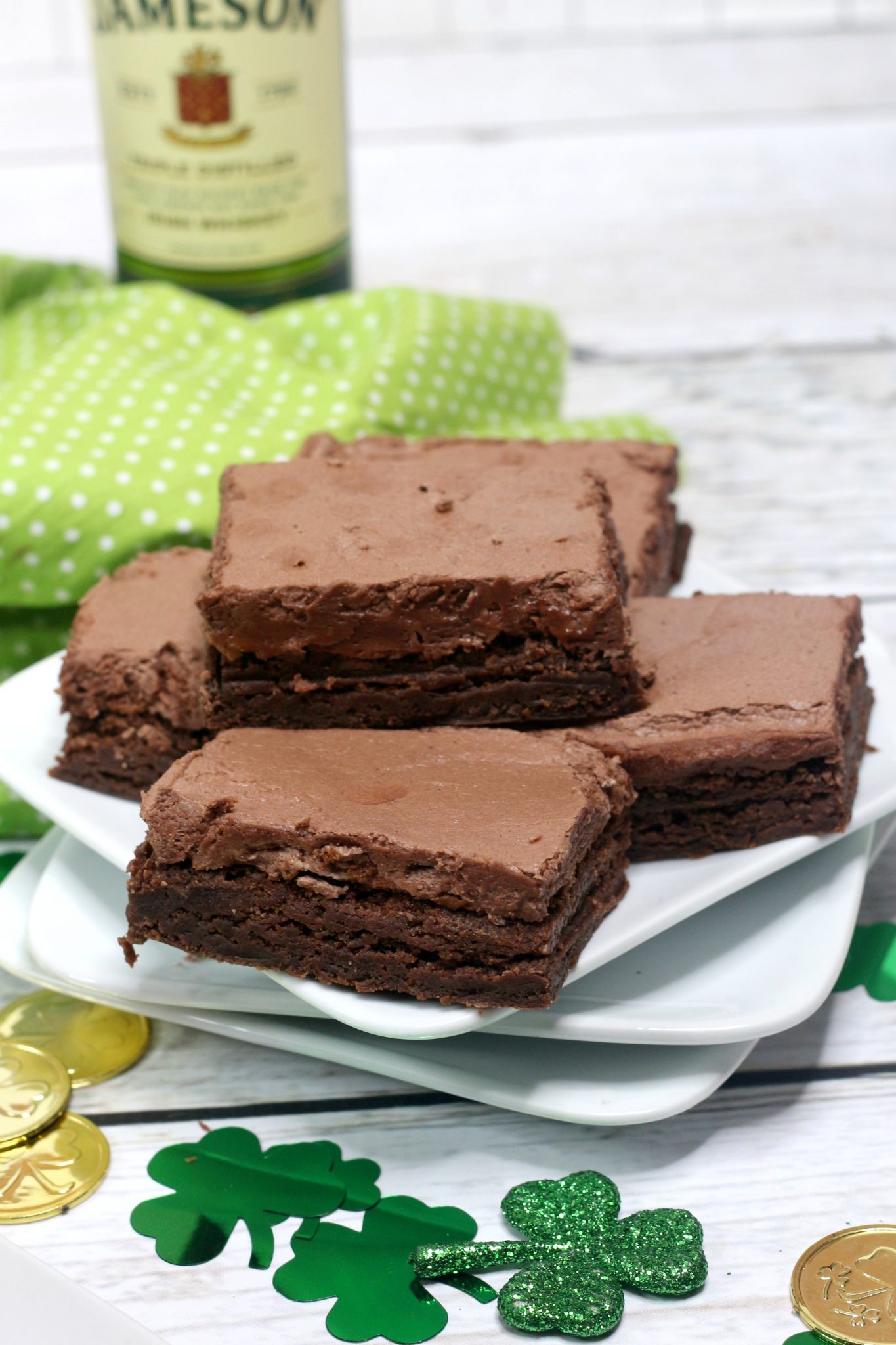 Irish Whiskey Brownies Recipe Sweet Pea's Kitchen