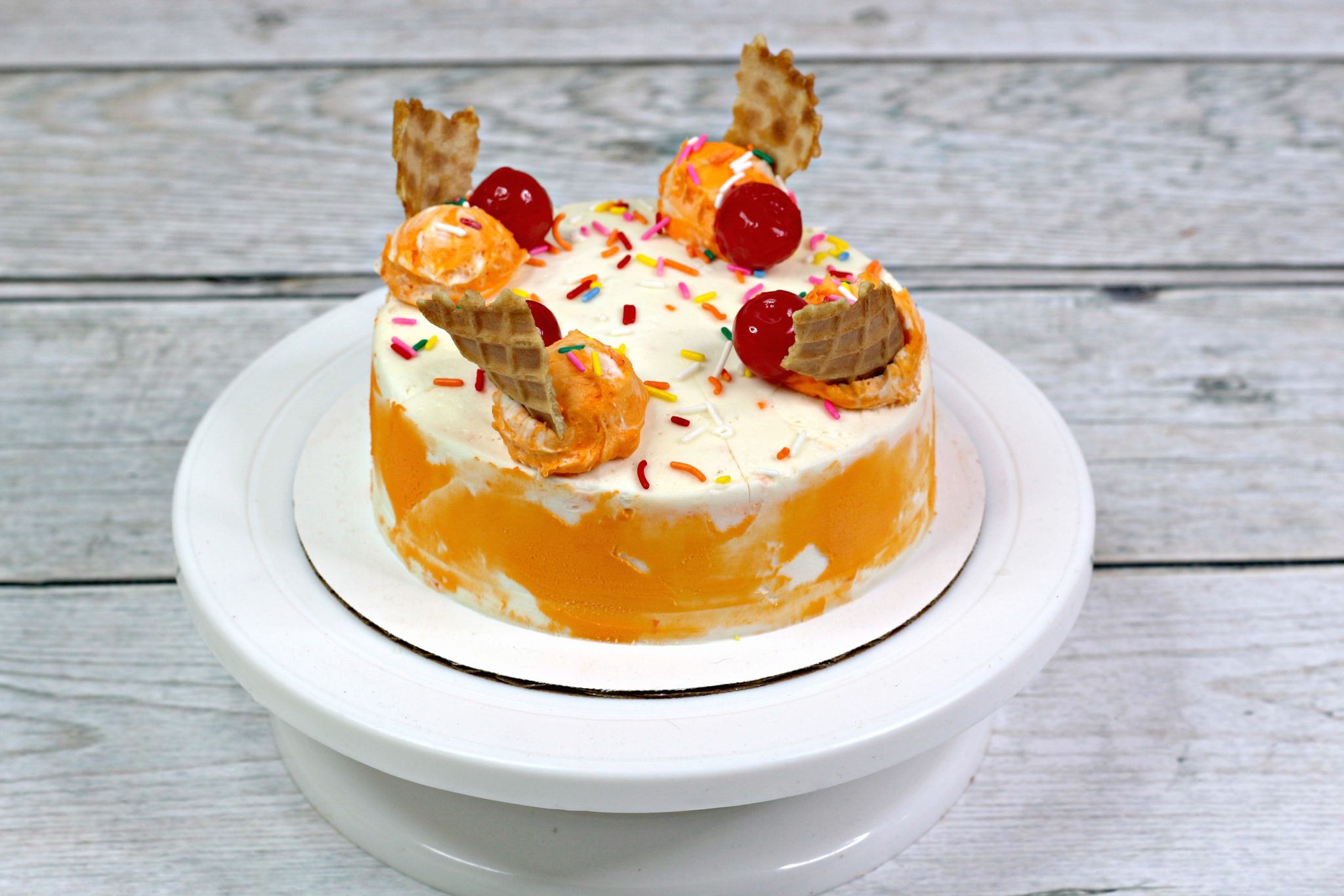 Instant Pot Orange Sherbert Cake Sweet Pea's Kitchen