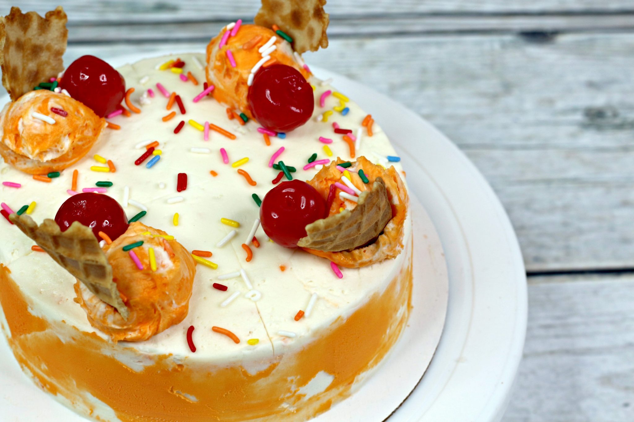 Instant Pot Orange Sherbert Cake Sweet Pea's Kitchen