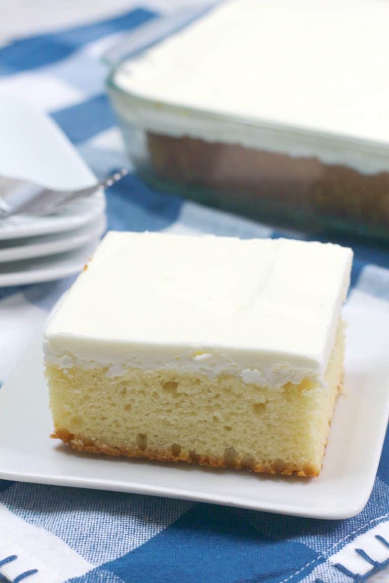 The Best Vanilla Crazy Cake - Sweet Pea's Kitchen