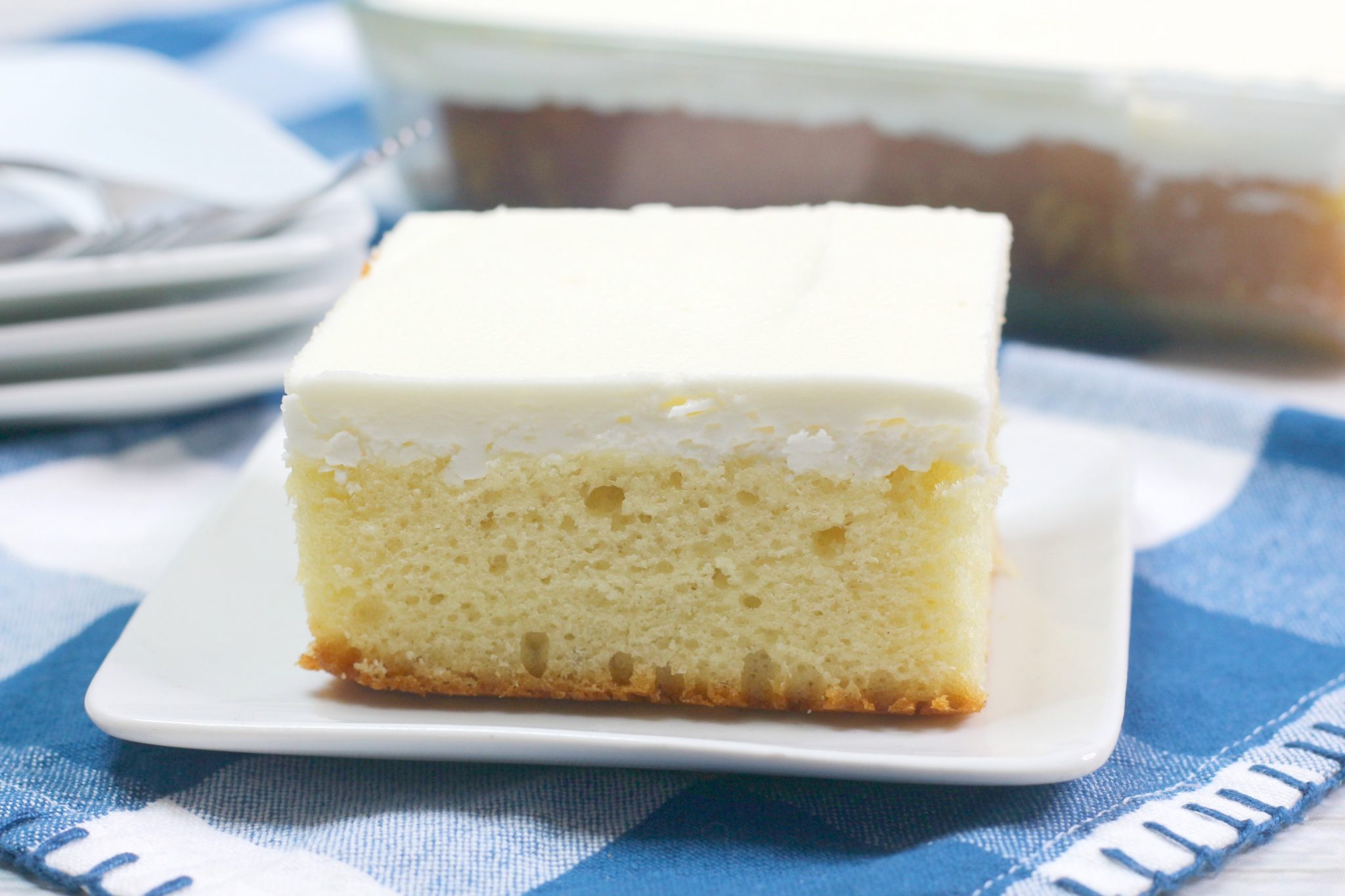 The Best Vanilla Crazy Cake - Sweet Pea's Kitchen