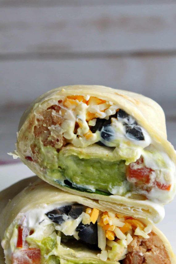 Easy 7 Layer Burrito Recipe - Sweet Pea's Kitchen