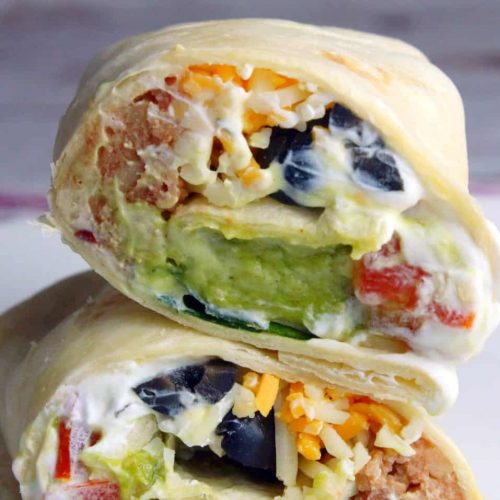 Easy 7 Layer Burrito Recipe - Sweet Pea's Kitchen