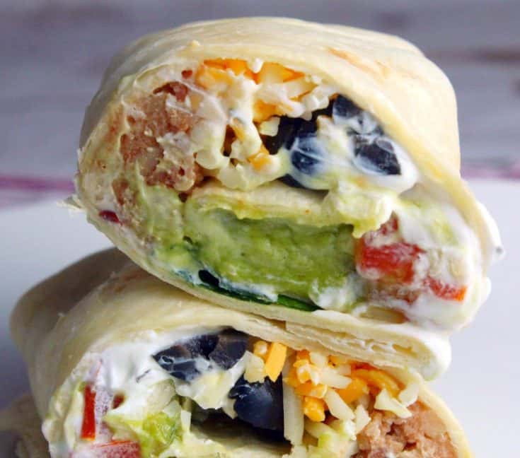 Easy 7 Layer Burrito Recipe - Sweet Pea's Kitchen