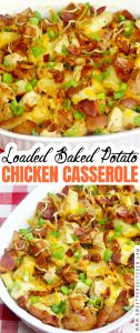 Loaded Baked Potato Chicken Casserole Recipe - Sweet Pea's Kitchen