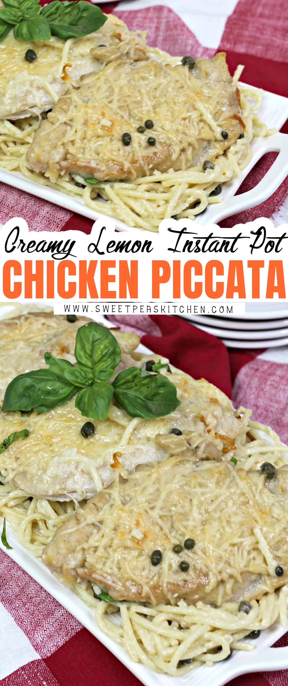 Creamy Lemon Instant Pot Chicken Piccata Recipe