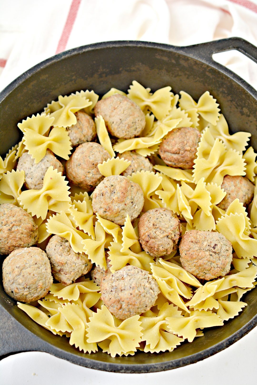 Dump and Bake Meatball Casserole - Sweet Pea's Kitchen