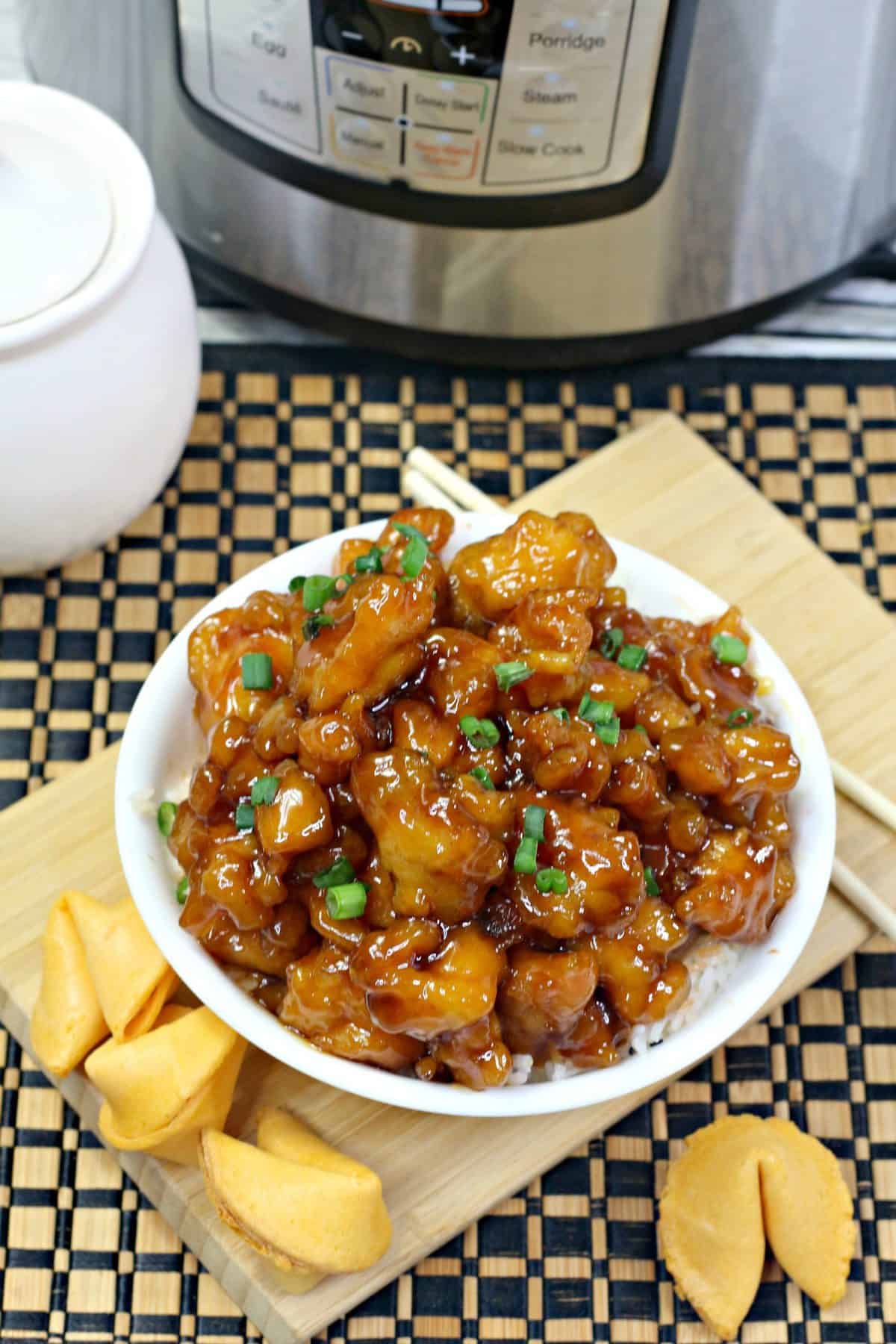 Honey Garlic Chicken, Pressure Cooker Boneless chicken