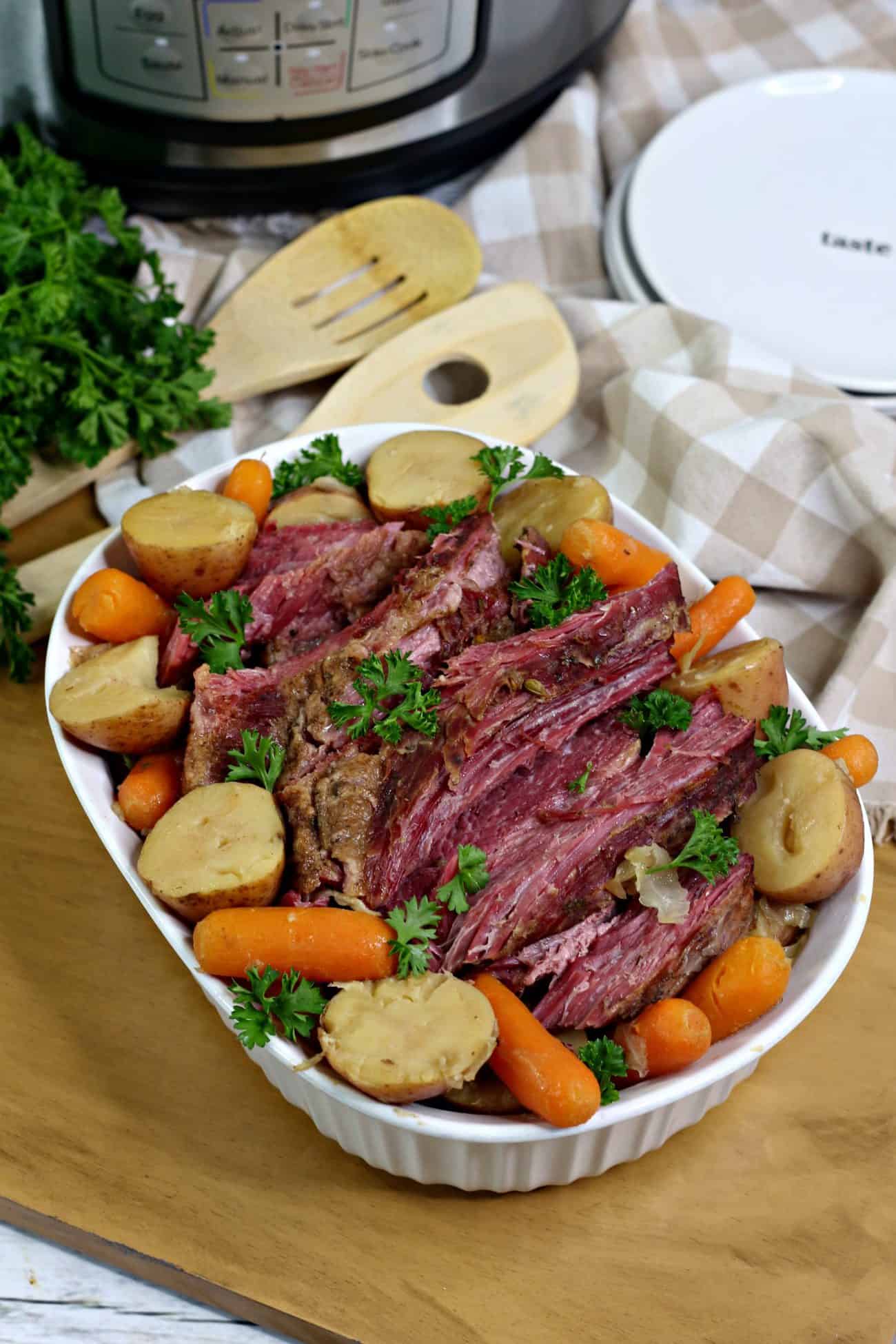 Instant Pot Corned Beef And Cabbage Sweet Pea S Kitchen