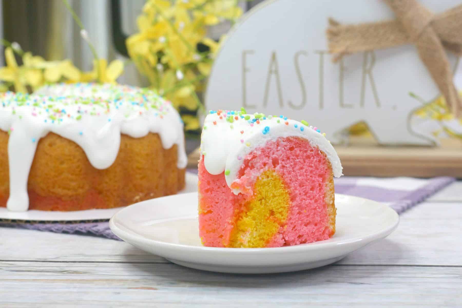 Instant Pot Bundt Cake, spring bundt cake