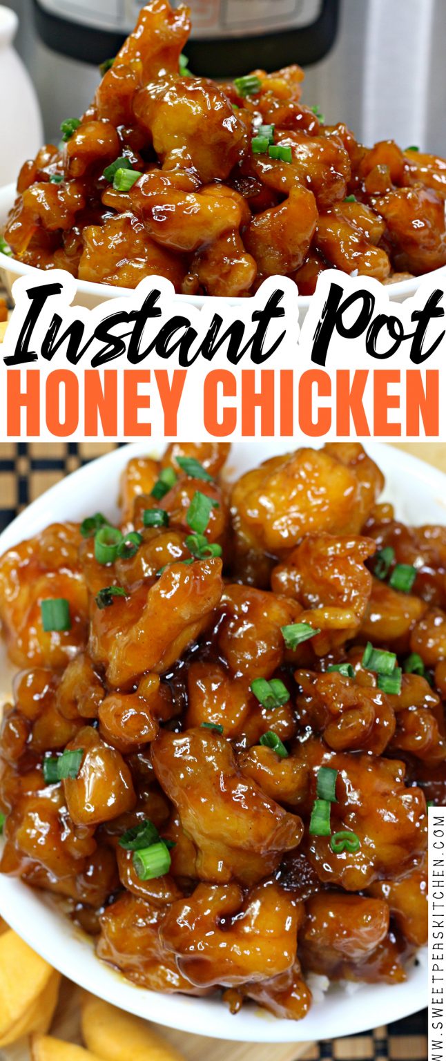 Instant Pot Honey Chicken Recipe - Sweet Pea's Kitchen