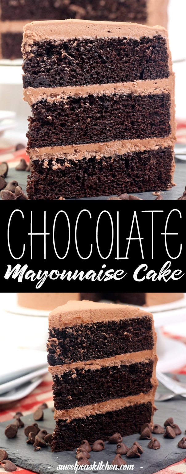 The Best Chocolate Mayonnaise Cake Recipe Sweet Pea's Kitchen