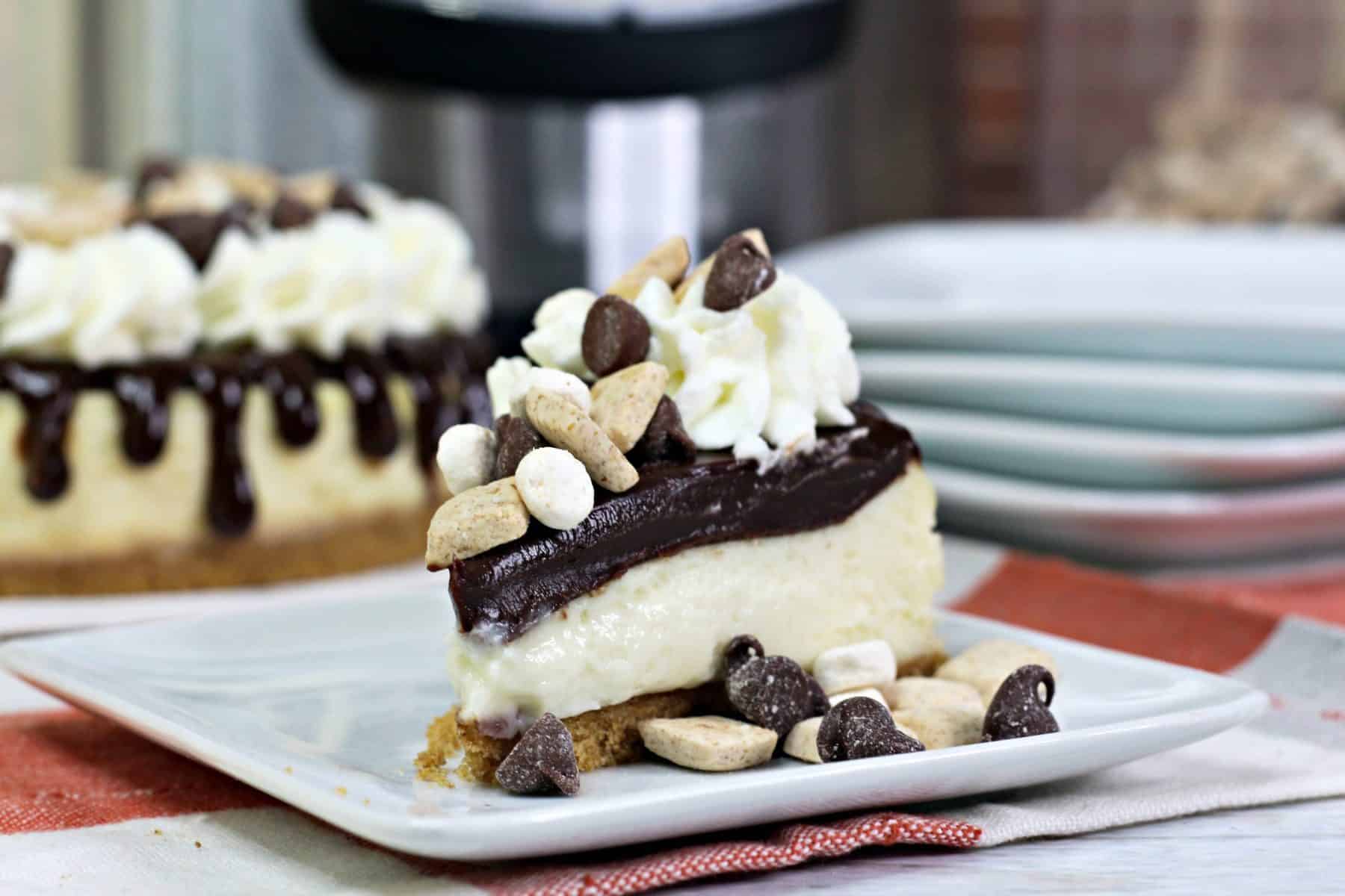 best smores cheesecake, Instant Pot s'mores cheesecake