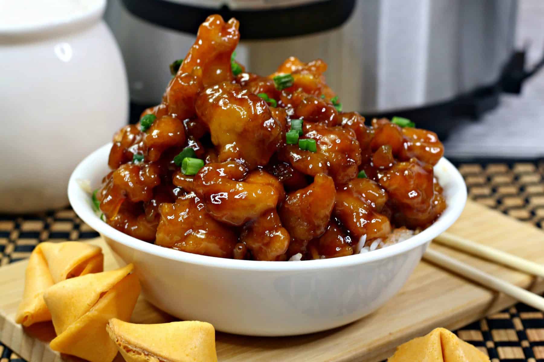 boneless chicken instant pot, Honey Garlic Chicken