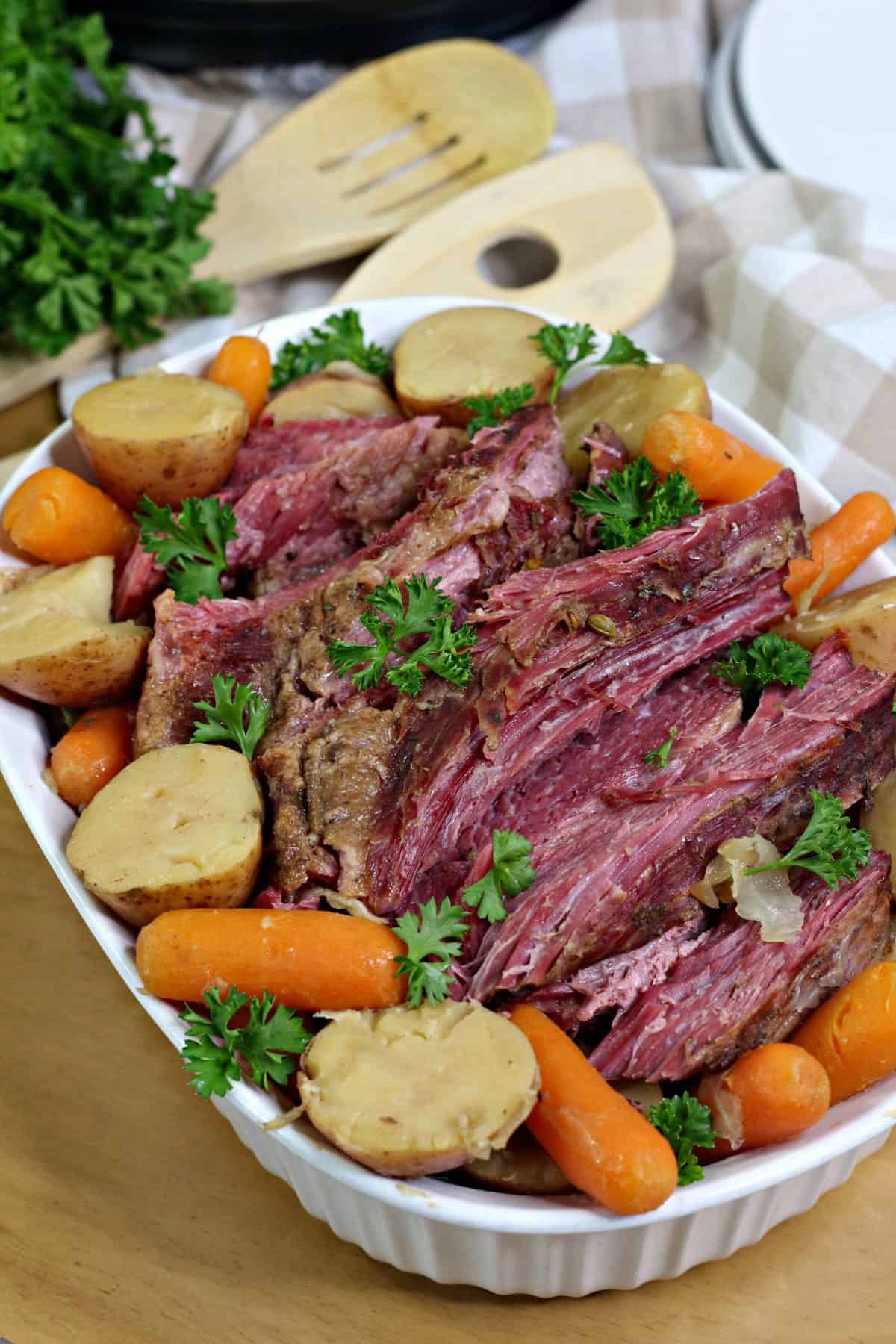 Instant Pot Corned Beef and Cabbage - Sweet Pea's Kitchen