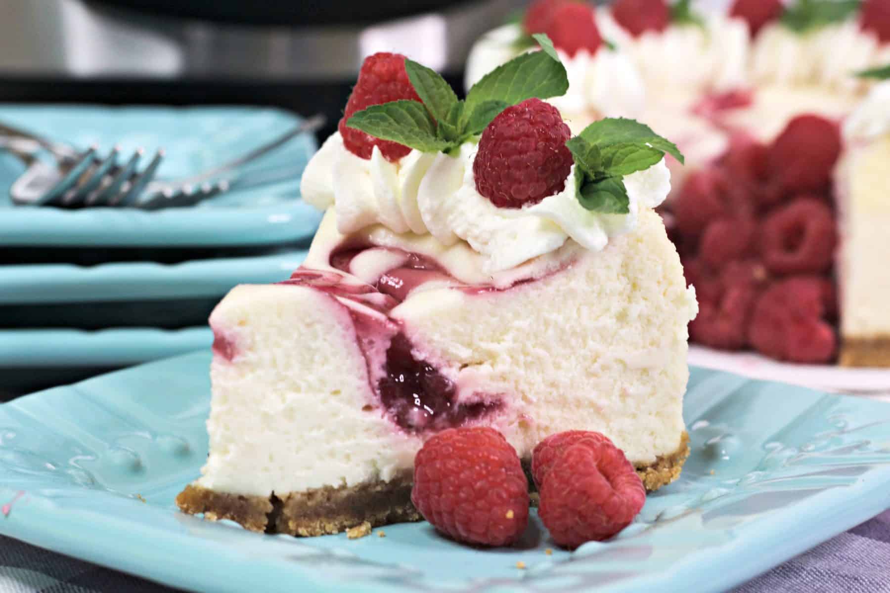 how to make raspberry cheesecake, raspberry cheesecake