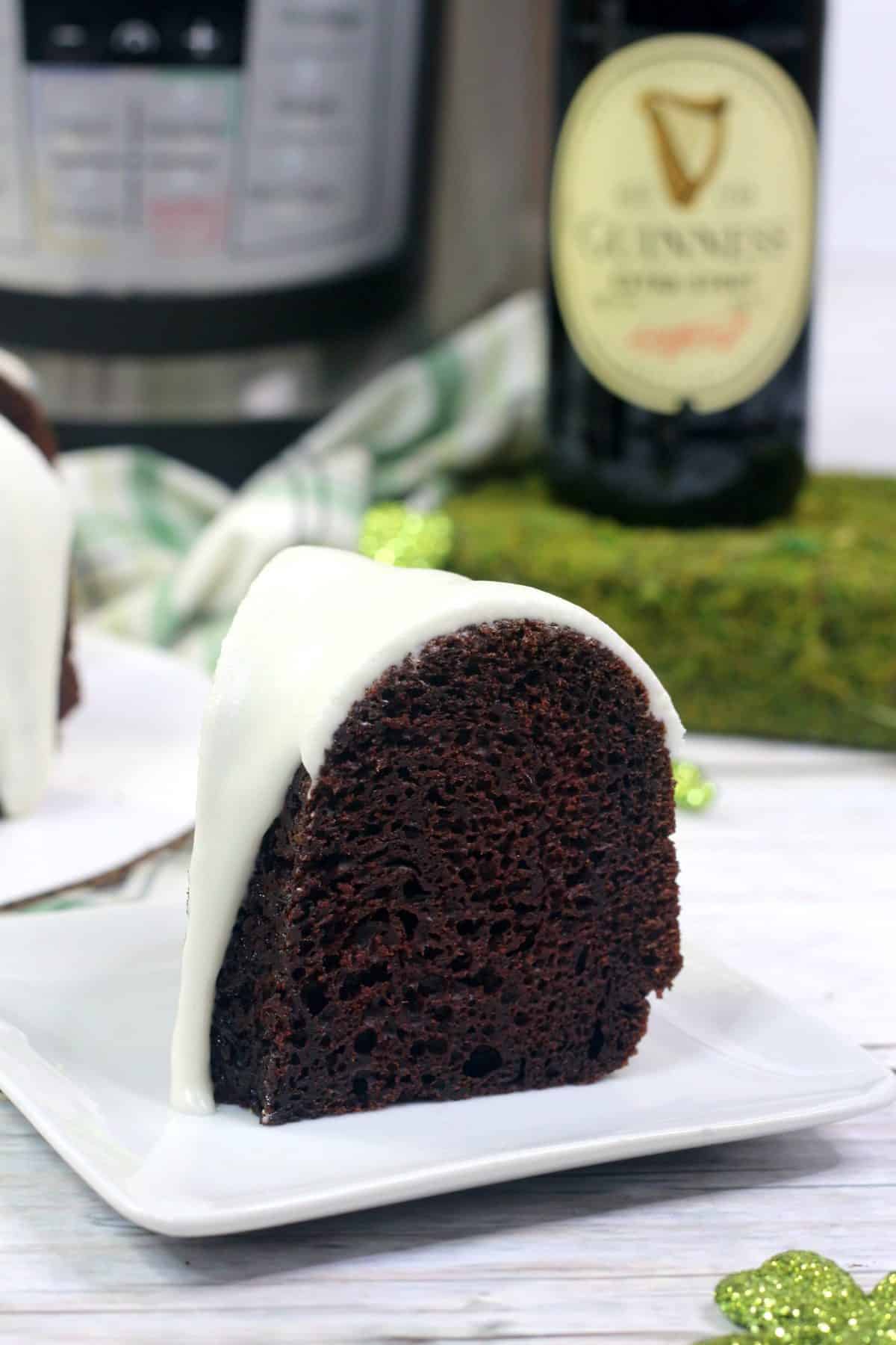 Instant Pot Guinness bundt cake recipe - Sweet Pea's Kitchen