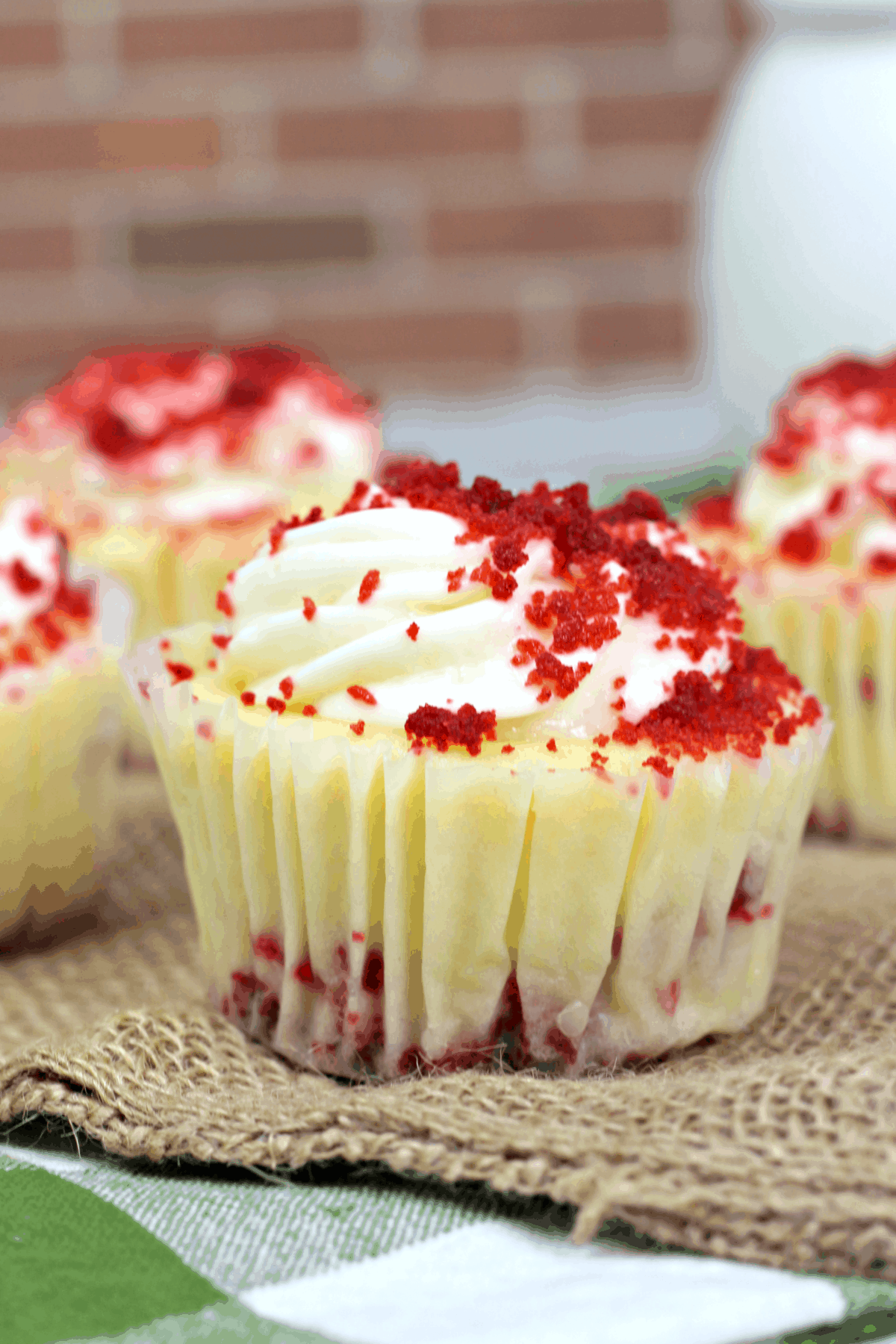 Mini Red Velvet Cheesecakes Recipe - Sweet Pea's Kitchen