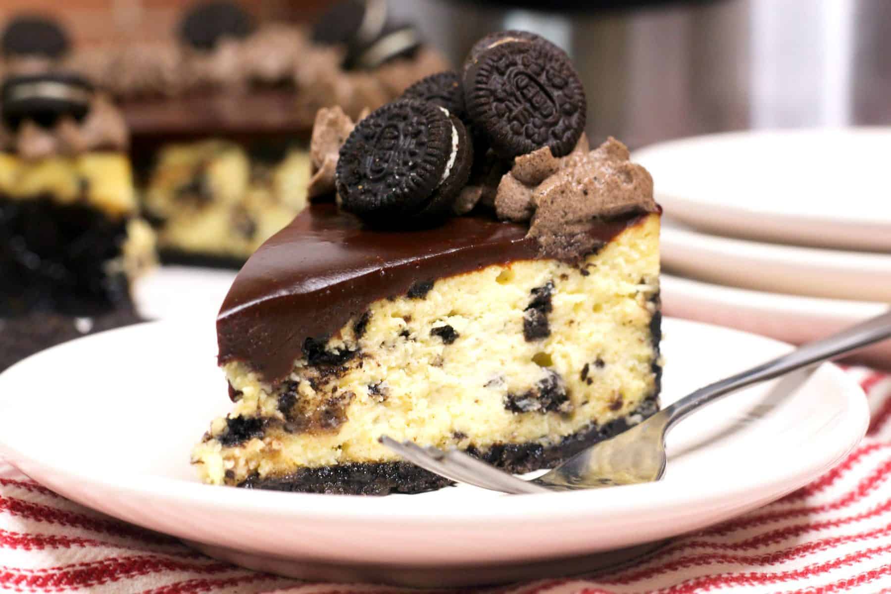 Homemade Instant Pot Oreo Cheesecake Recipe Sweet Pea S Kitchen