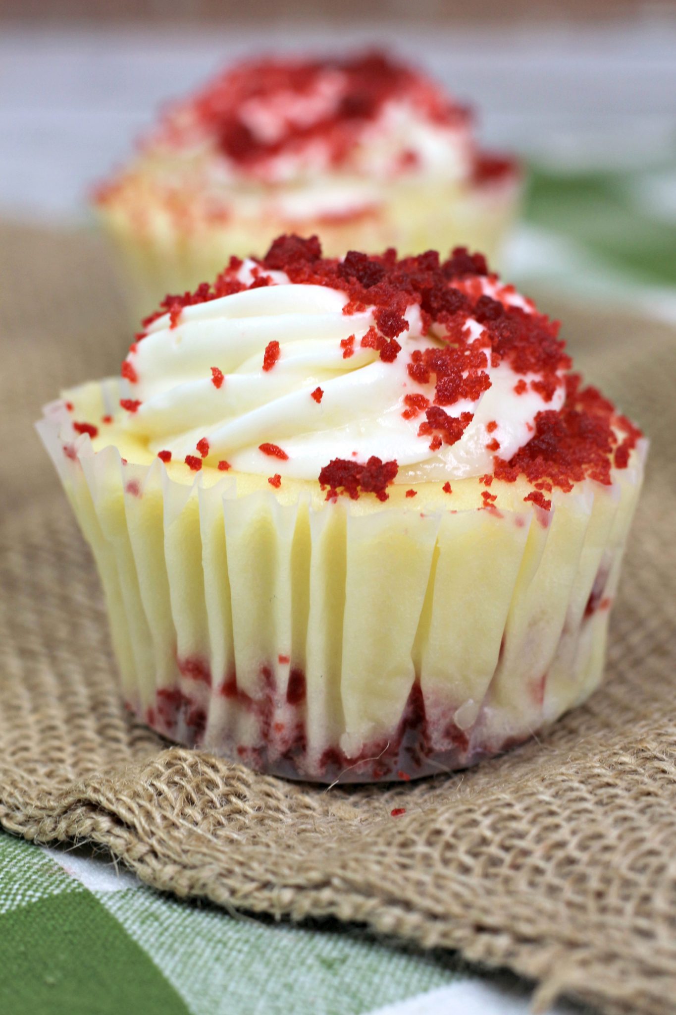 Mini Red Velvet Cheesecakes Recipe - Sweet Pea's Kitchen