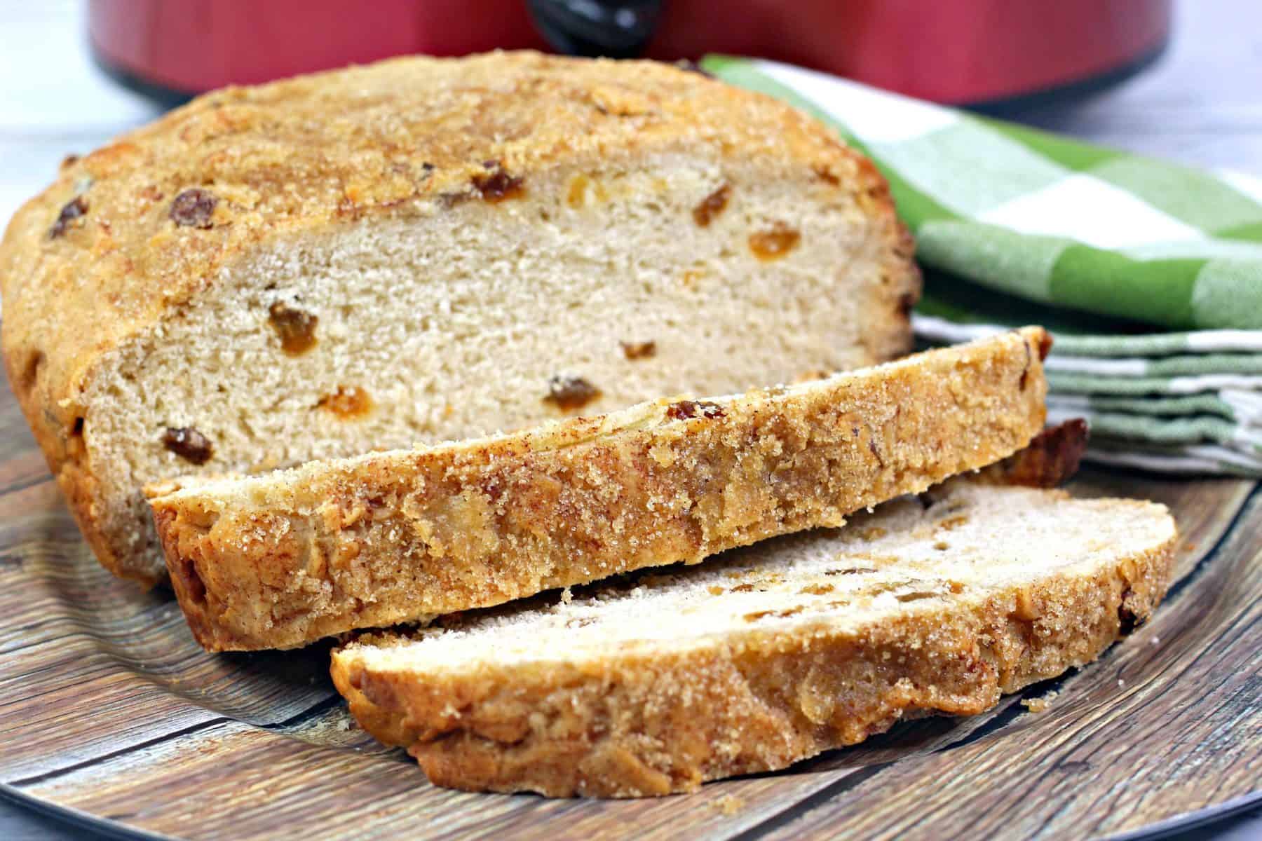 slow cooker yeast bread recipe, slow cooker quick bread