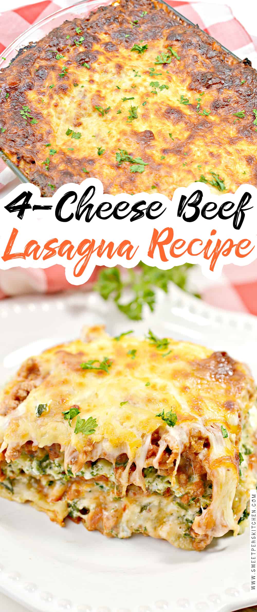4 Cheese Beef Lasagna
