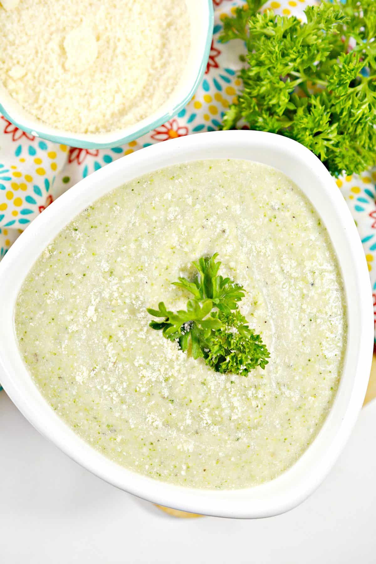 Creamy Cauliflower and Broccoli Soup - Sweet Pea's Kitchen