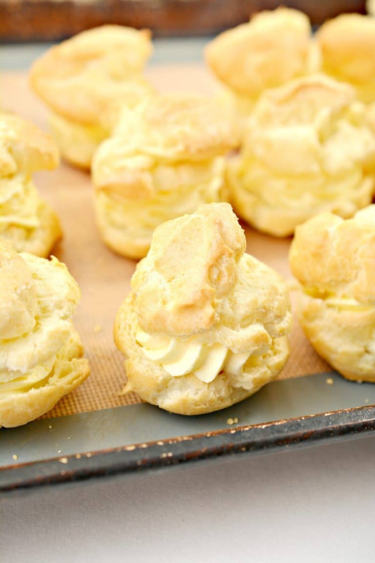Delicious Famous Cream Puffs - Sweet Pea's Kitchen