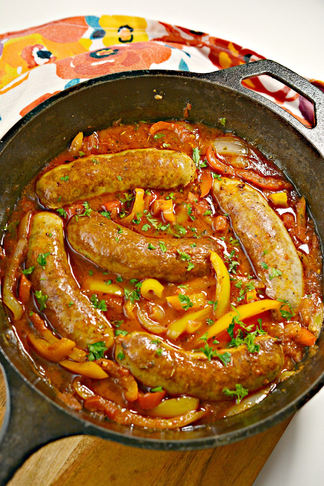 Sausage, Peppers And Onions - Sweet Pea's Kitchen