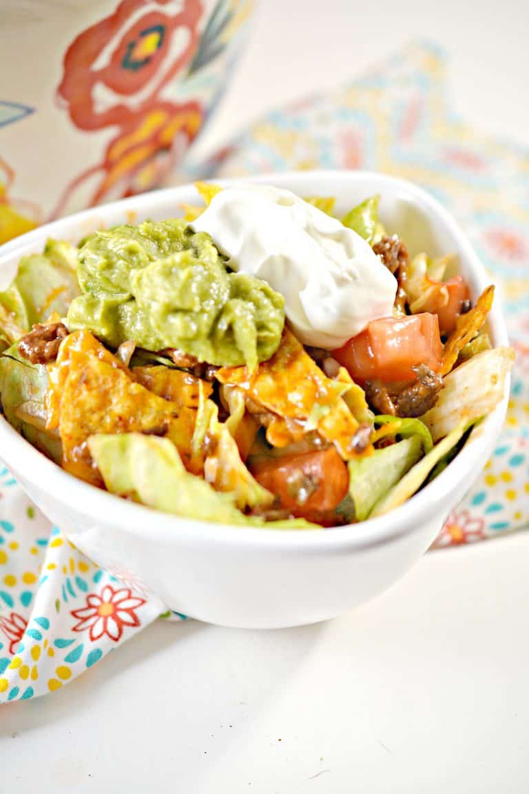 Dorito Taco Salad - Sweet Pea's Kitchen