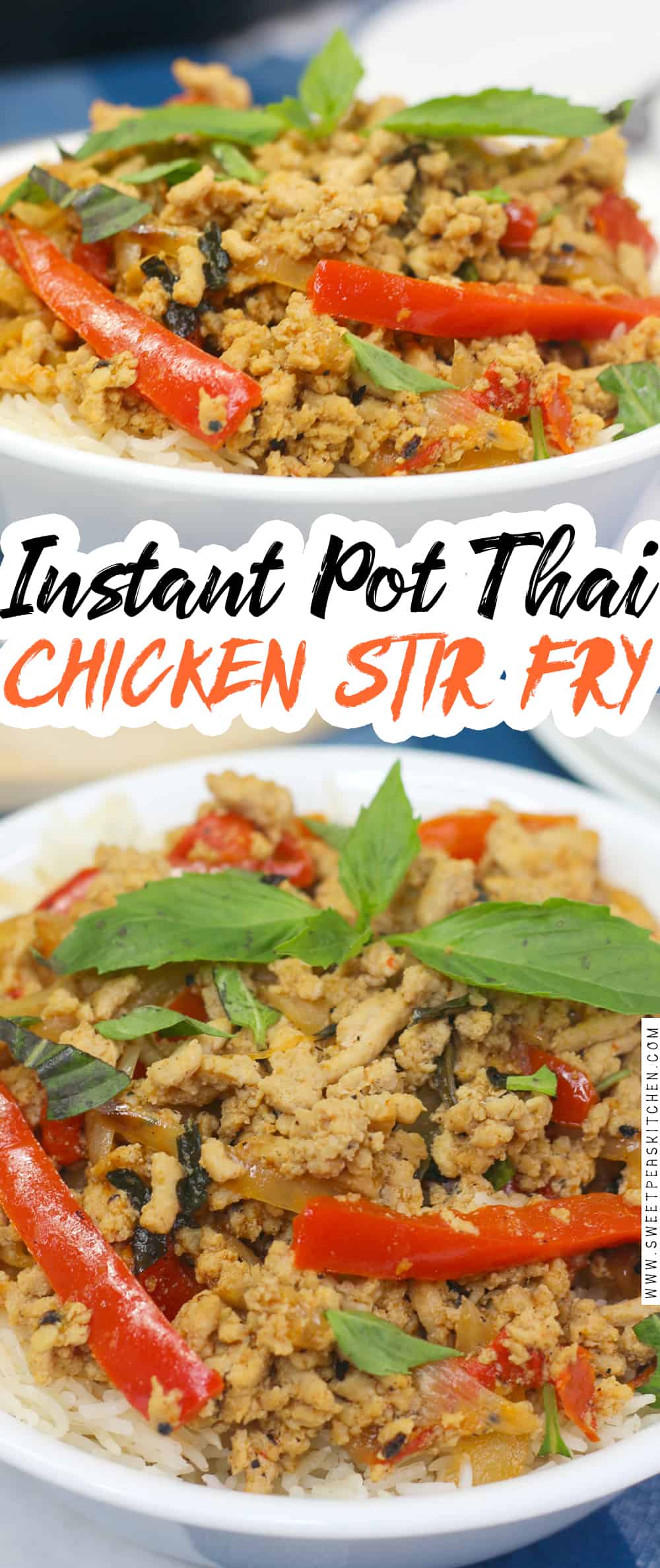 Instant Pot Thai Chicken Stir Fry