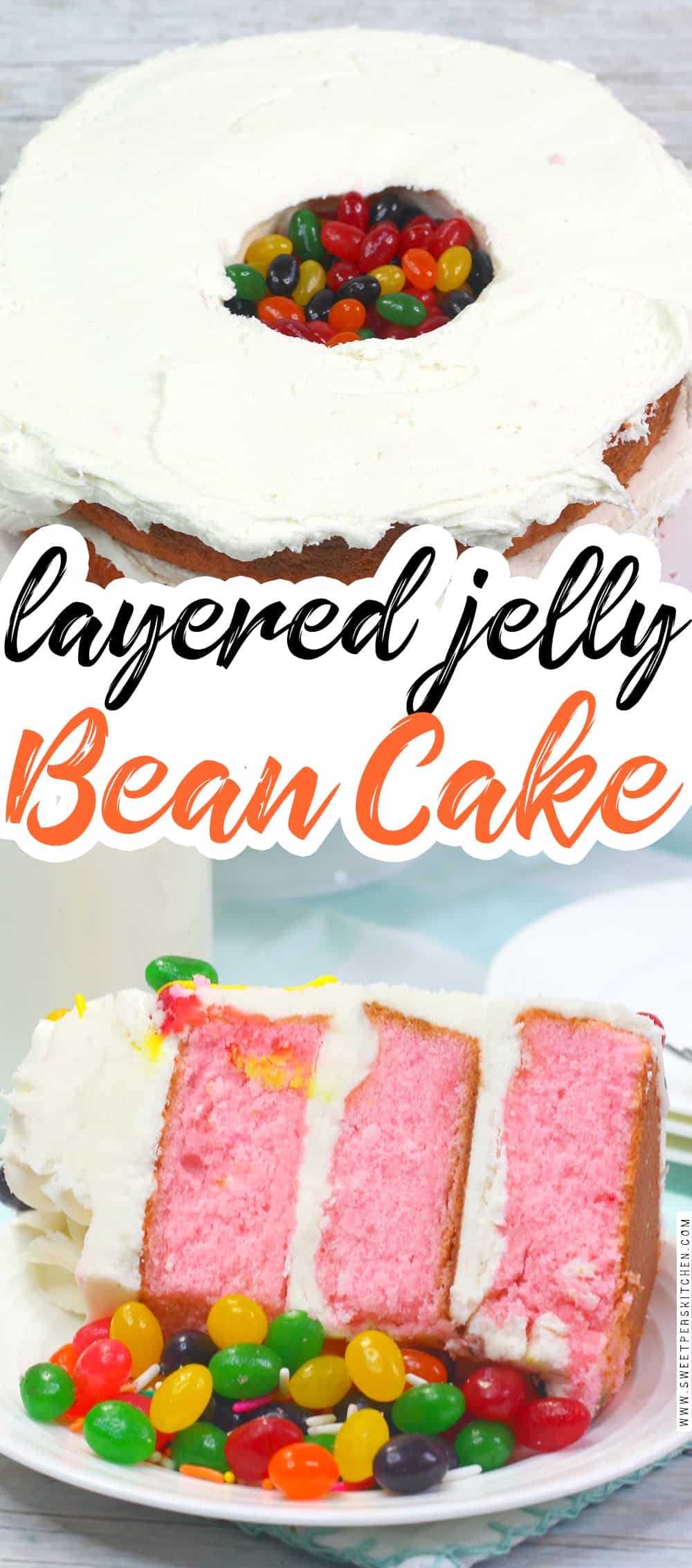 jelly bean cake